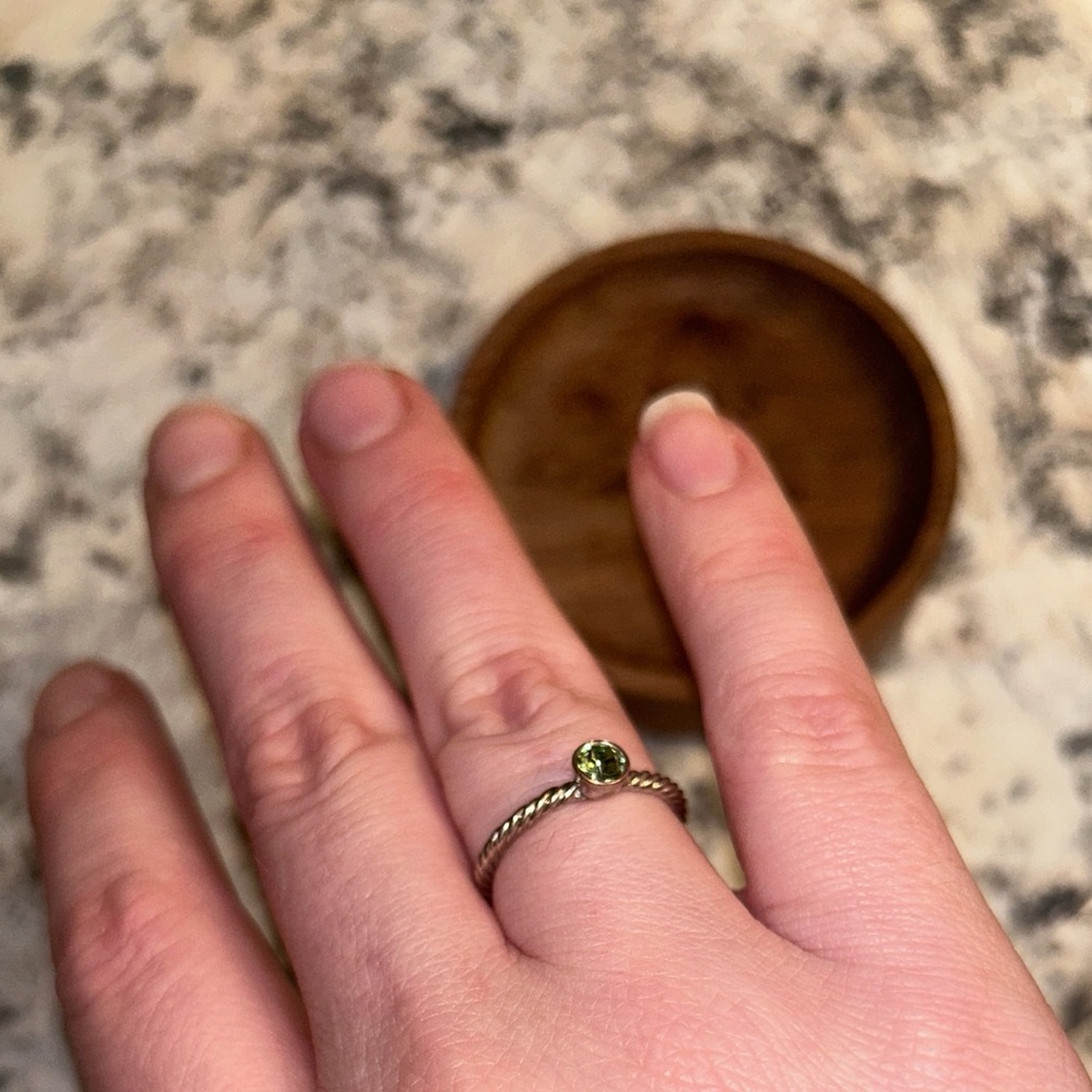 Touchstone Crystal Birthstone Rings - Picture 6 of 7